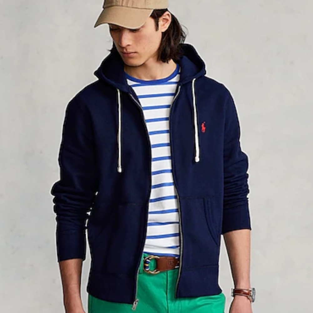 NWT Polo Ralph Lauren Zip up Hoodie L